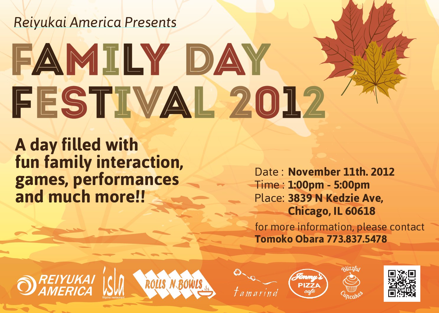 family day festival reiyukai america page 2 family day event flyer